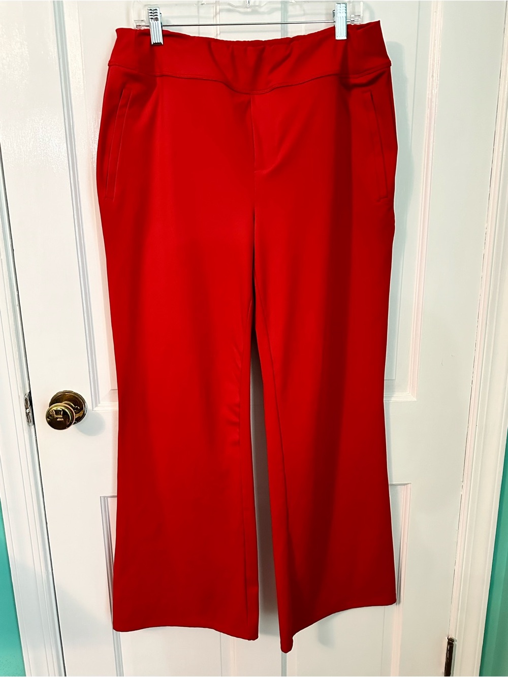Women's Red Wide-Leg Halara day stretch XL TALL